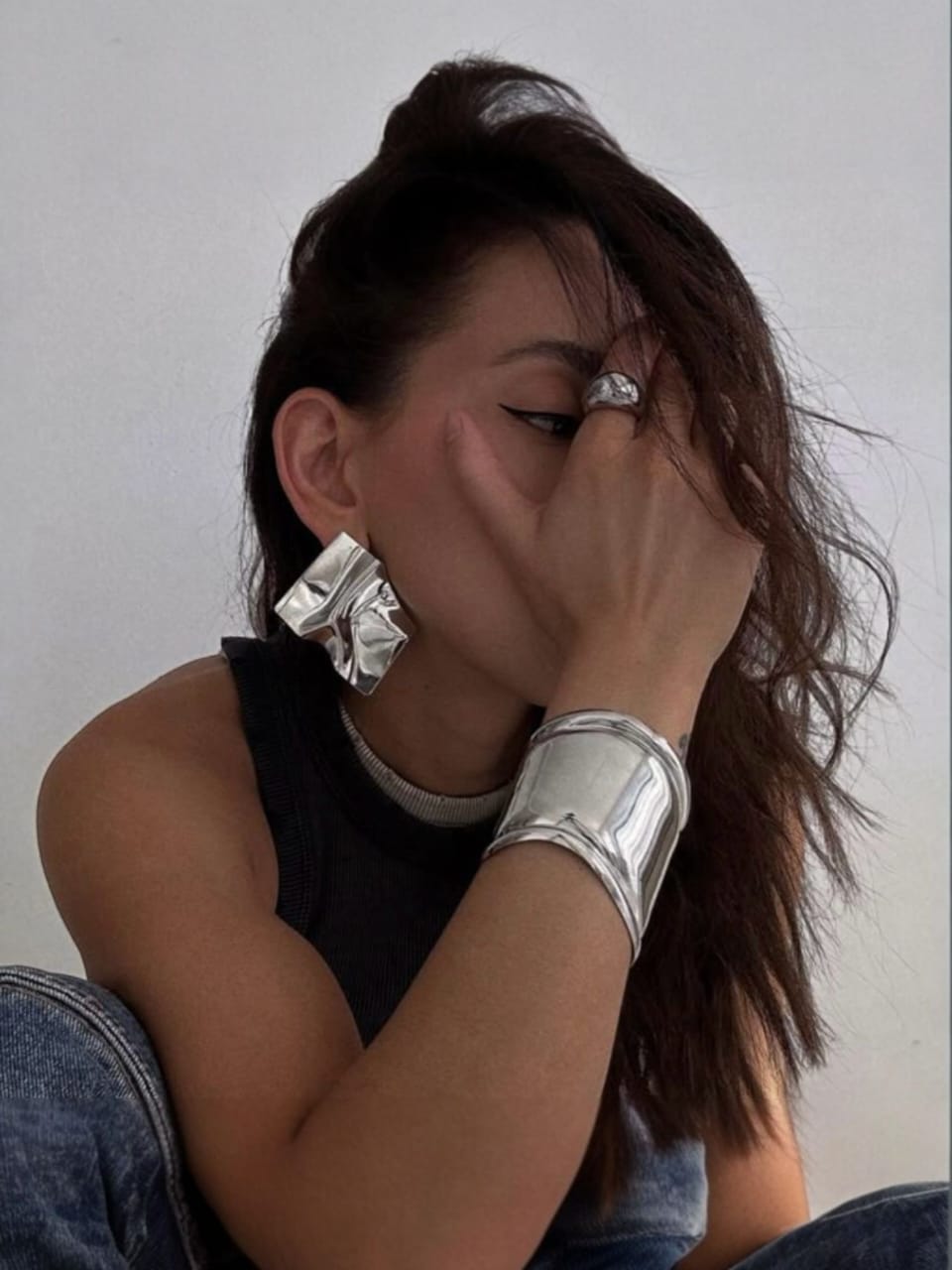 Moonward Handcuff Bracelet