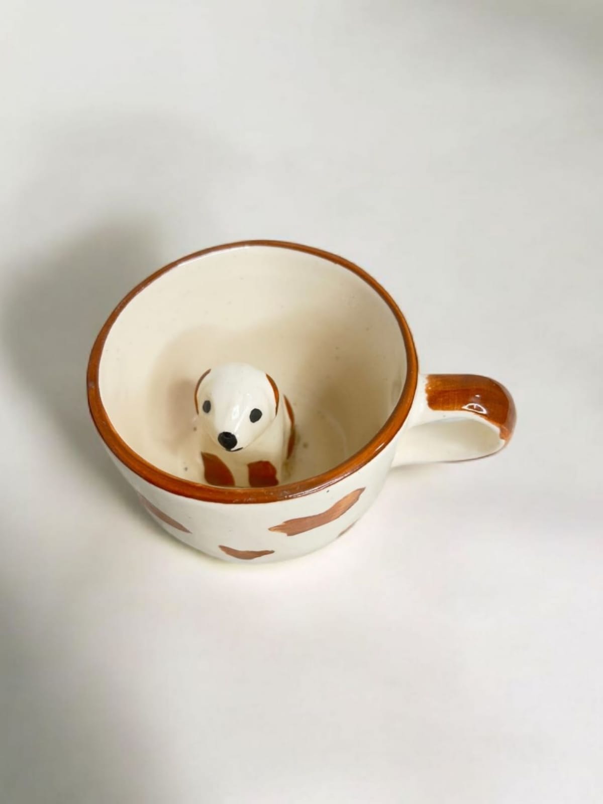 Peek-A-Boo Meerkat Ceramic Mug – 350ML