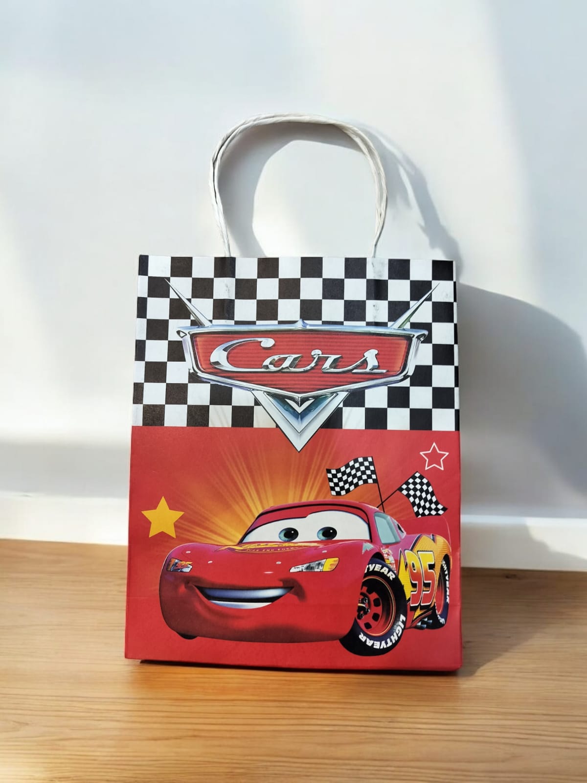 Cars Cartoon Theme Return Bags