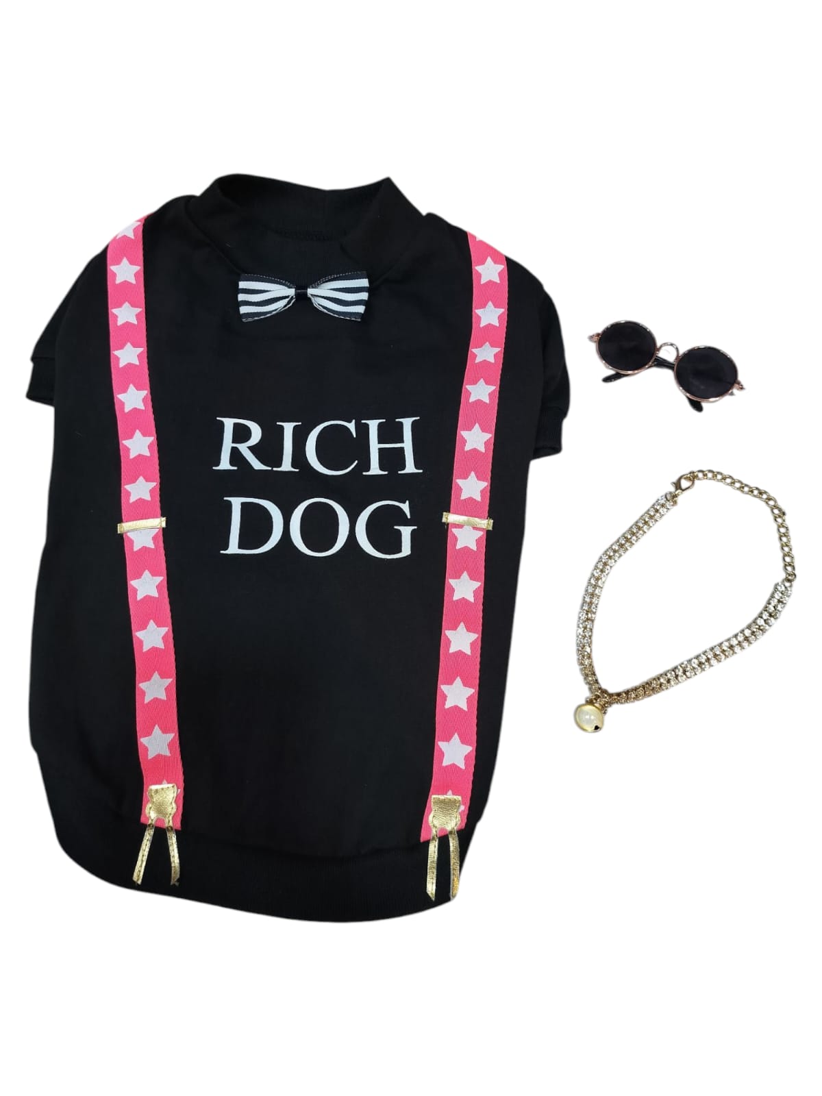 High Society T-Shirt Set For Your Fur Baby