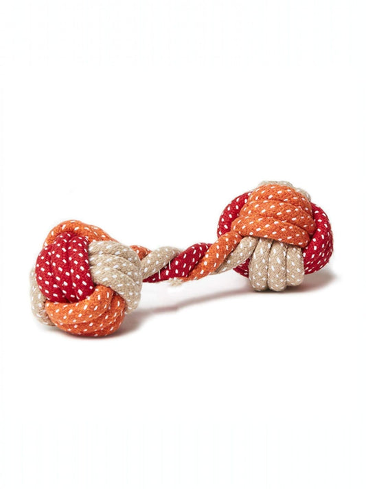 Twist & Tug Rope Bone - Organic Cotton Dog Toy