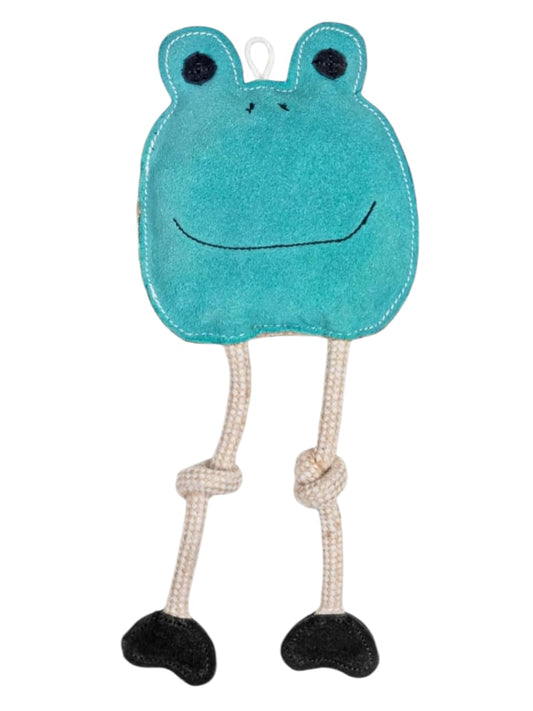 Freddy the Frog – Organic Tug & Chew Dog Toy