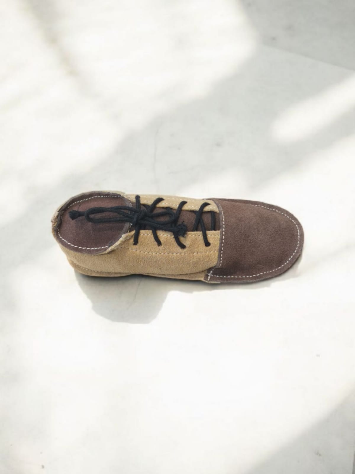 Natural Suede Chew Toy – Shoe Design for Dogs