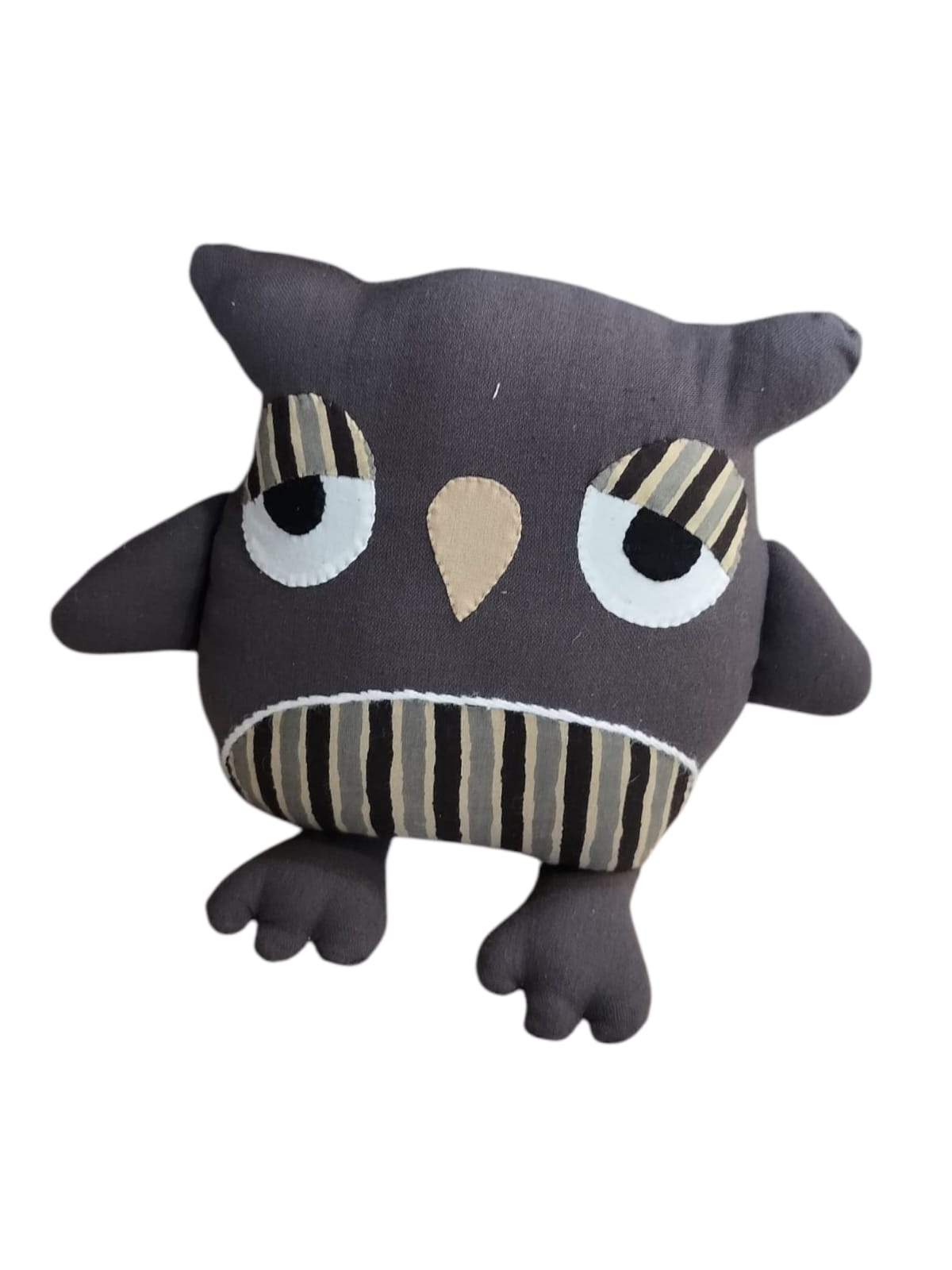 Handmade Patchwork Owl Plush Toy