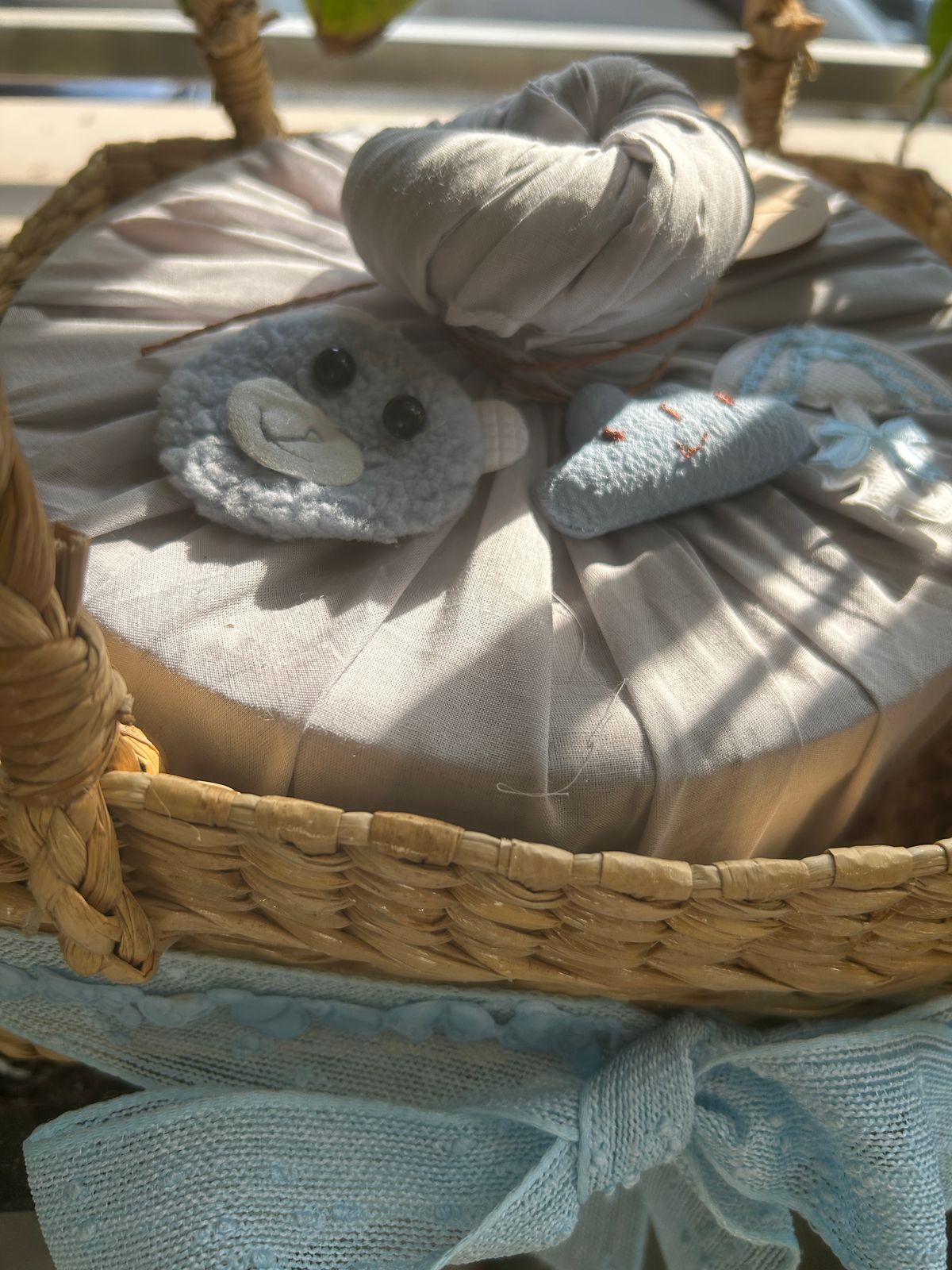 Baby Boy Announcement Hamper