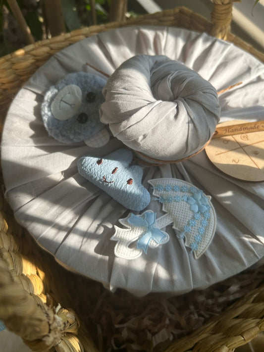 Baby Boy Announcement Hamper