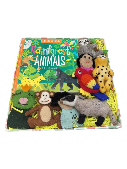 "Rainforest Animals" Pretend Box