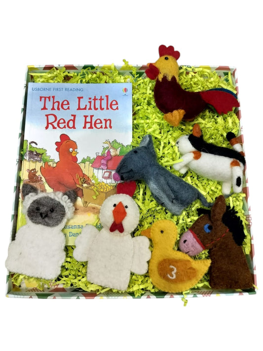 The Little Red Hen Farmyard Pretend Play Box