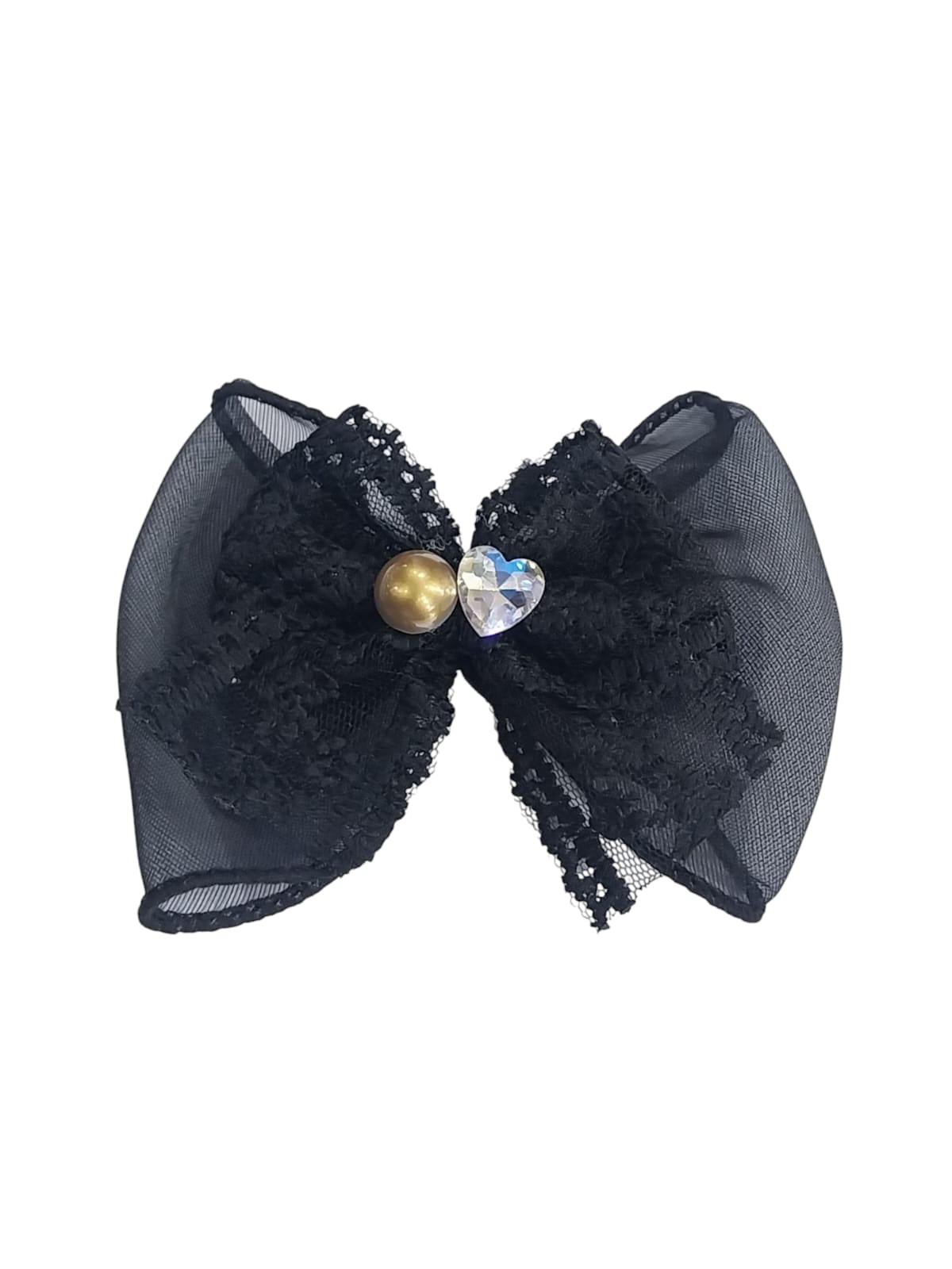 Organza Majestic Bow Clip