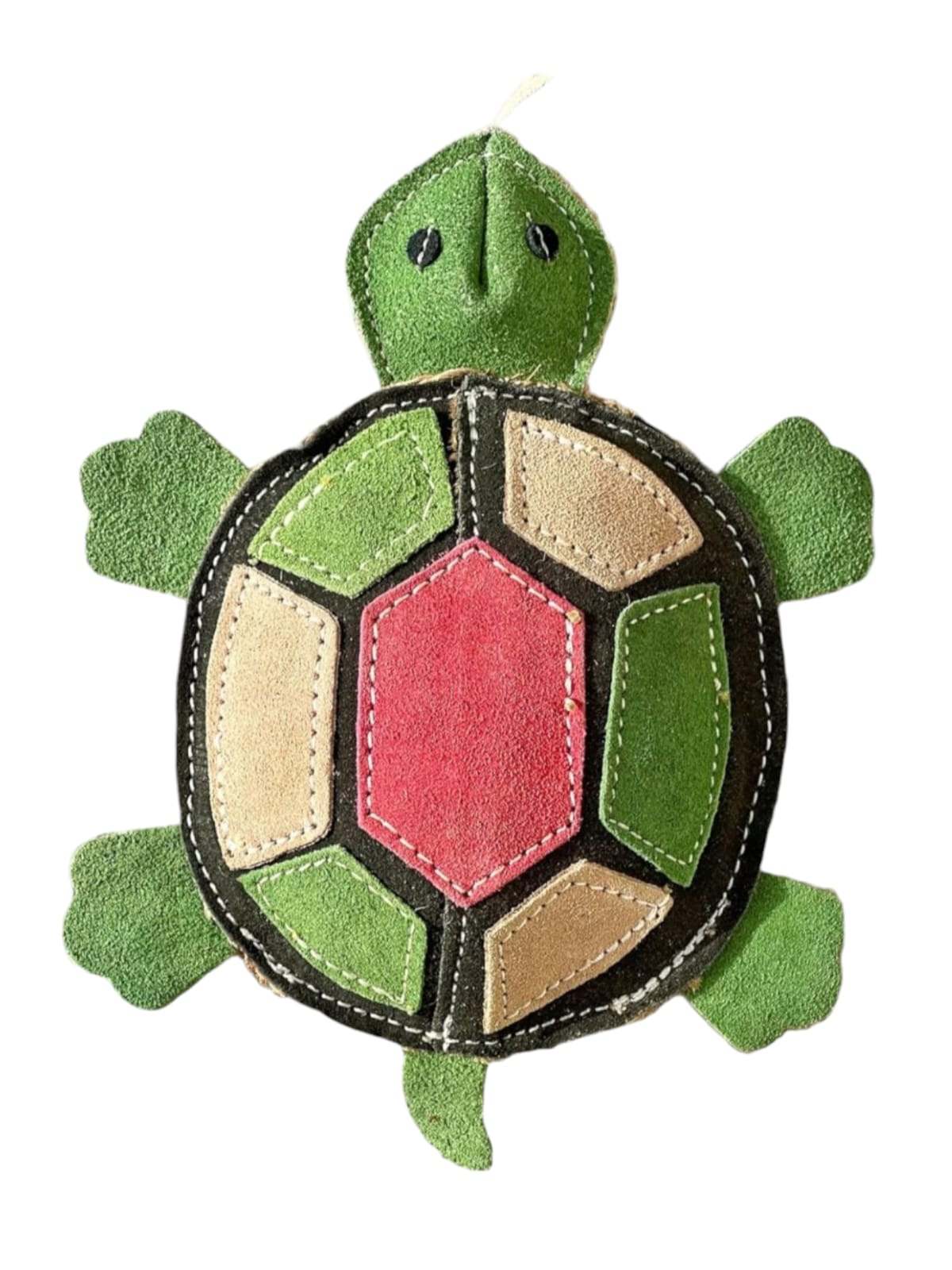Tough Turtle – Organic Vegan Leather Dog Chew Toy