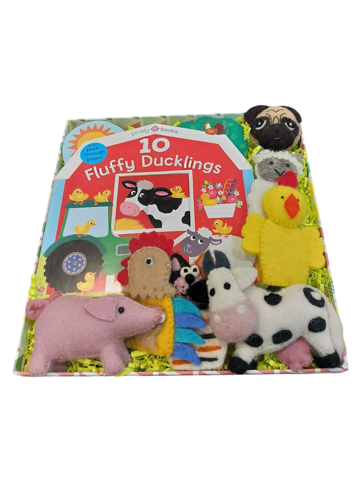 "10 Fluffy Ducklings" Pretend Box